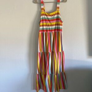 J. Crew striped maxi